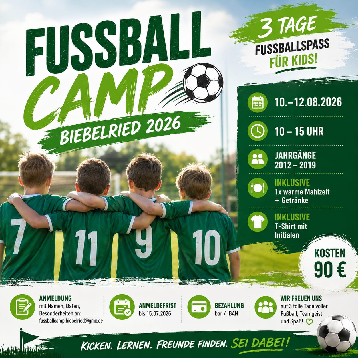 Fussbalcamp Biebelried