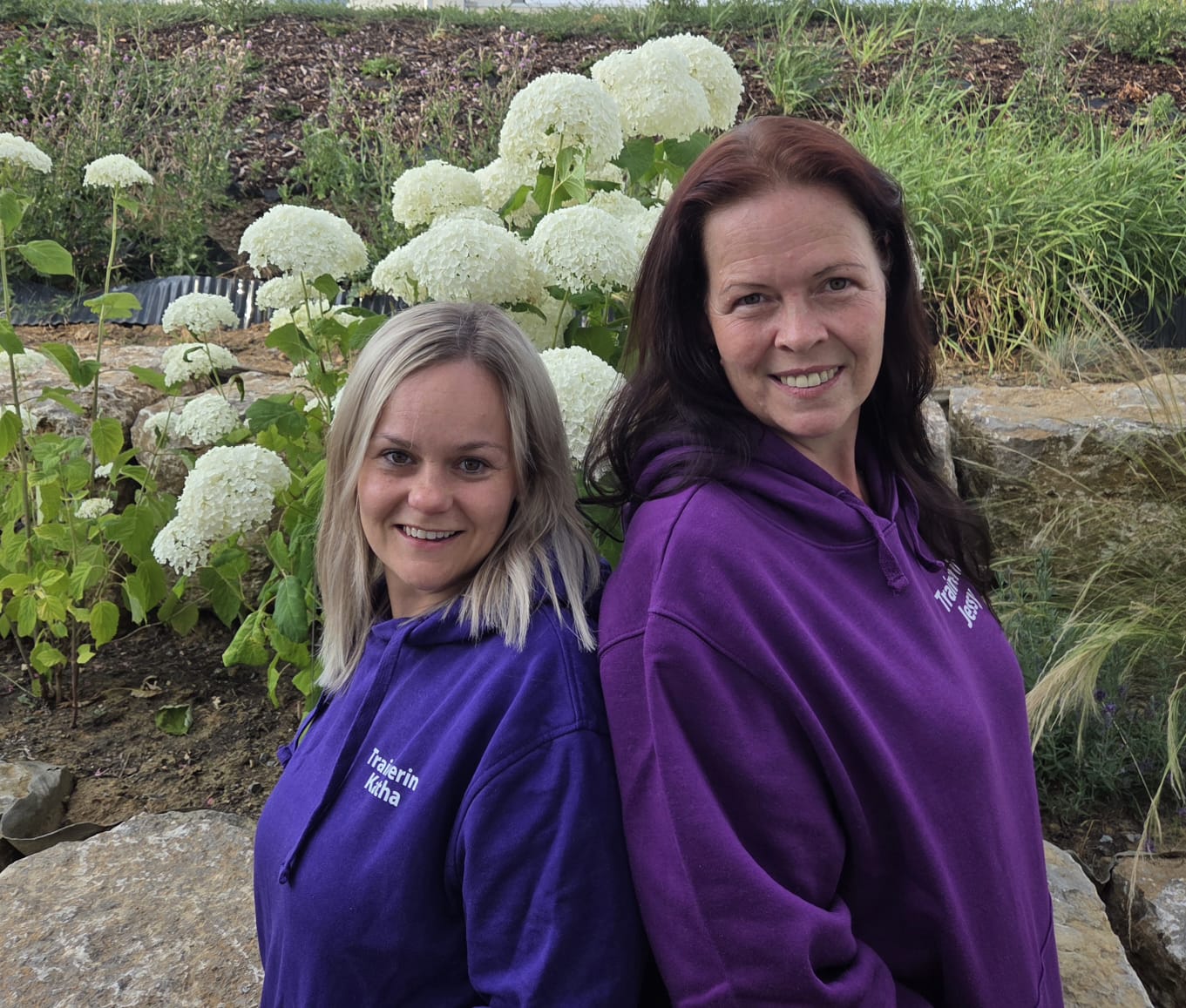 Unsere Trainerinnen Katharina und Jessica